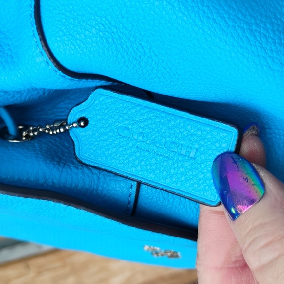 Coach gorgeous Billie Pebble leather like new backpack free shipping - Picture 6 of 13